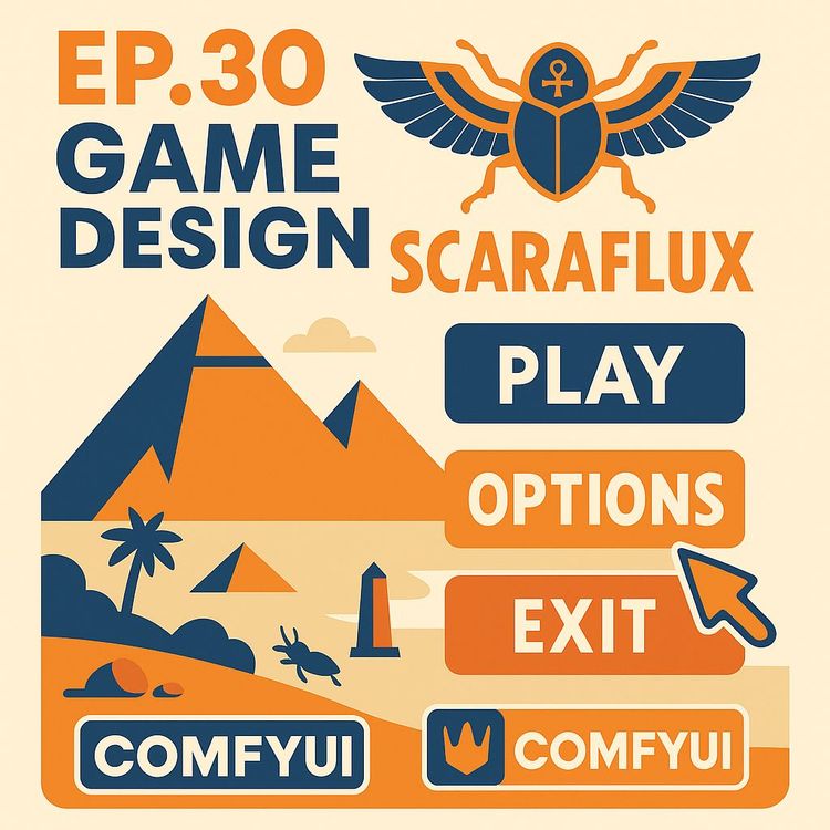 ComfyUI Course Ep 30: Game Design with AI and Photoshop