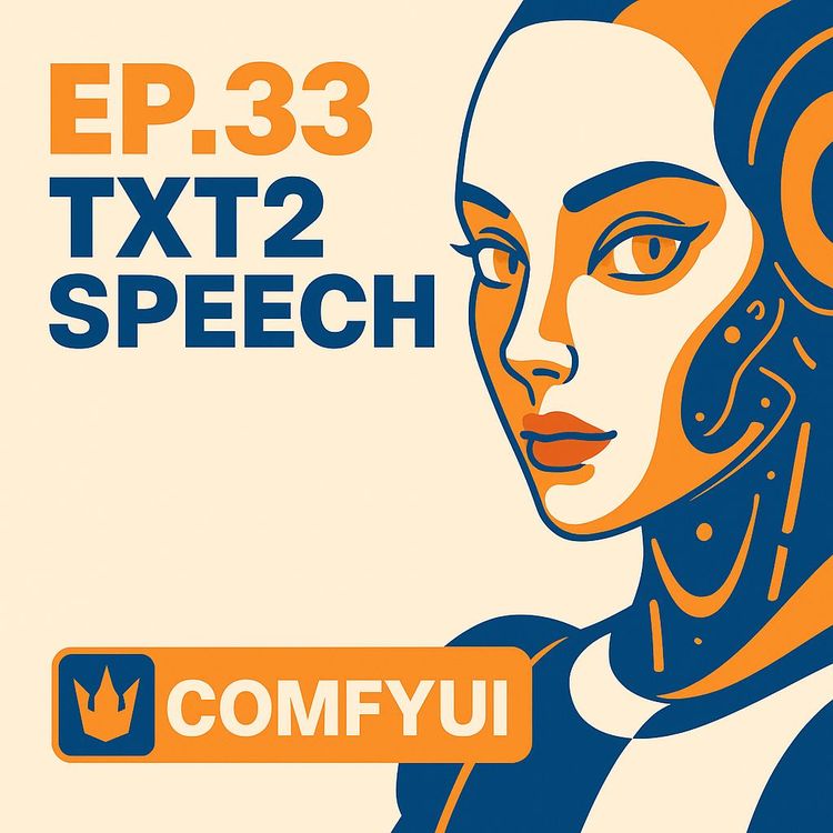 ComfyUI Course Ep 33: How to Use Free & Local Text-to-Speech for AI Voiceovers