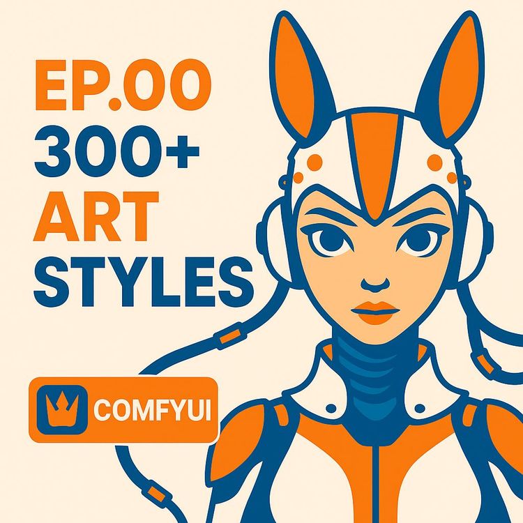 ComfyUI Course: Ep06 - Get 300 Free Art Styles
