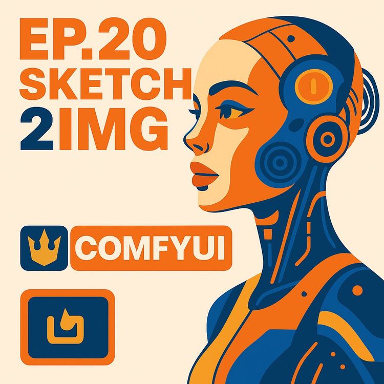 ComfyUI Course: Ep20 - Sketch to Image Workflow with SDXL or Flux!