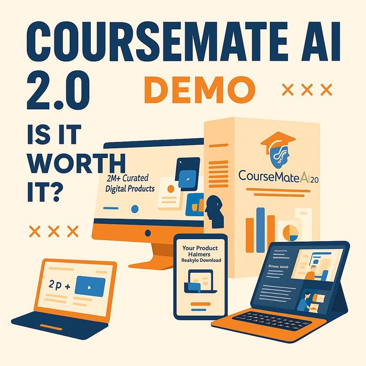 CourseMate AI: Instantly Create and Sell Custom Online Courses & Ebooks (Video Course)