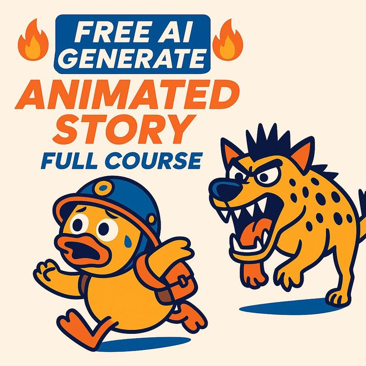 Create 3D Animated Stories with Free AI Tools for YouTube Monetization (Video Course)