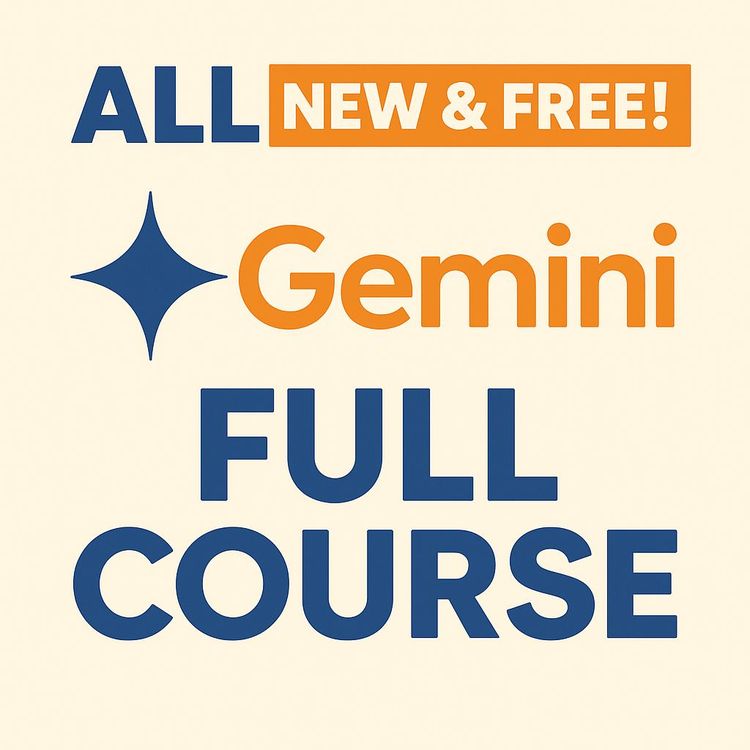 Google Gemini Full Course: Build Apps, Chatbots & Voice Agents (Video Course)