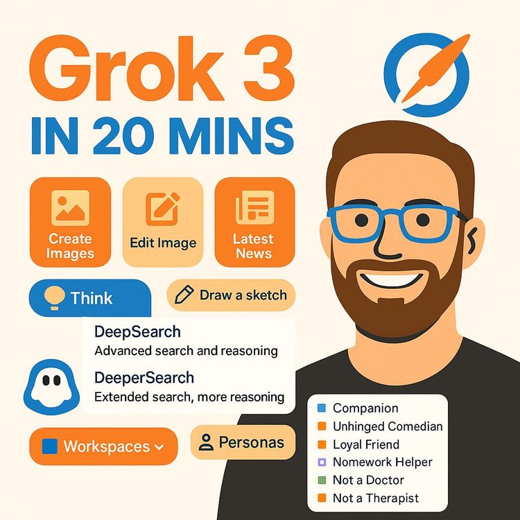 Grok AI Essentials: Clear Prompting, Features, and Practical Strategies (Video Course)