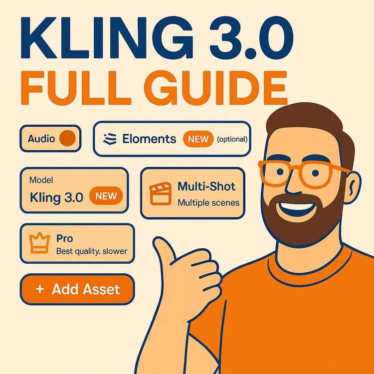 Kling 3.0 Text-to-Video for Beginners: Elements & Multi-Shot (Video Course)