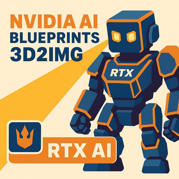 NVIDIA AI Blueprints: Fast 3D-to-2D Renders in Blender with ComfyUI (Video Course)