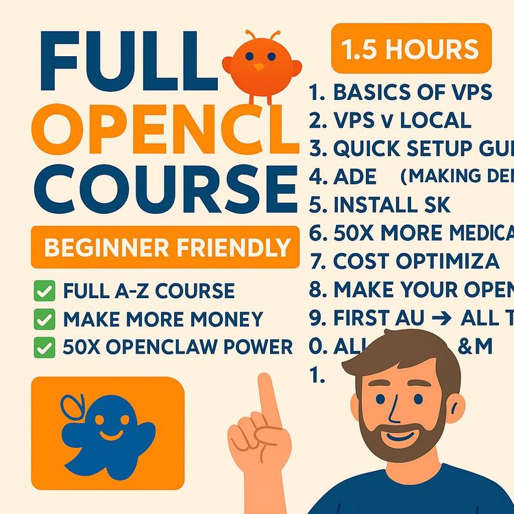 OpenClaw Beginner Course: Build Your First Multi-Agent AI System (Video Course)