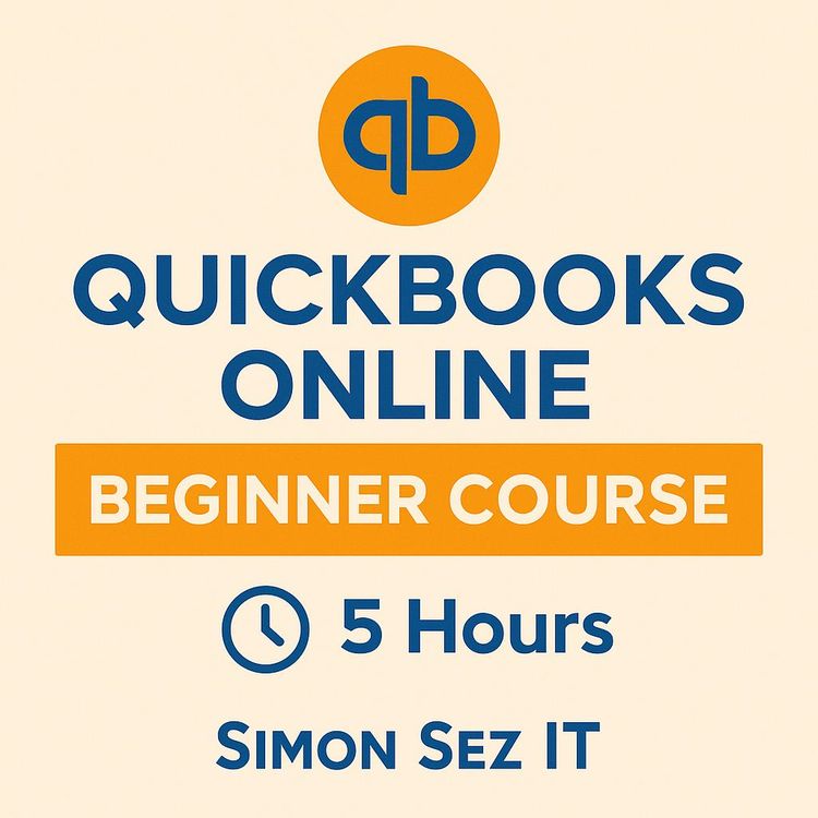 QuickBooks Online Beginner Course: 5 Hours, AI & Updates (Video Course)