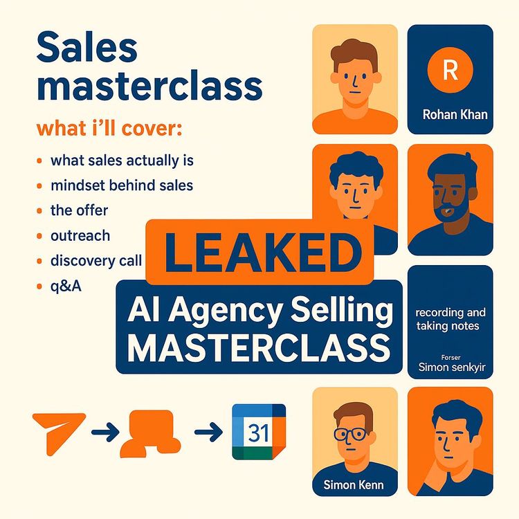 Sell AI DM Setters: The 2.5-Hour Sales Masterclass (Video Course)