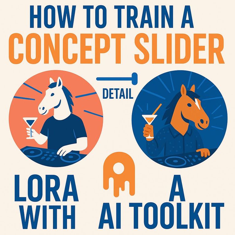 Train Concept Slider LoRA for AI Image Generation with AI Toolkit (Video Course)
