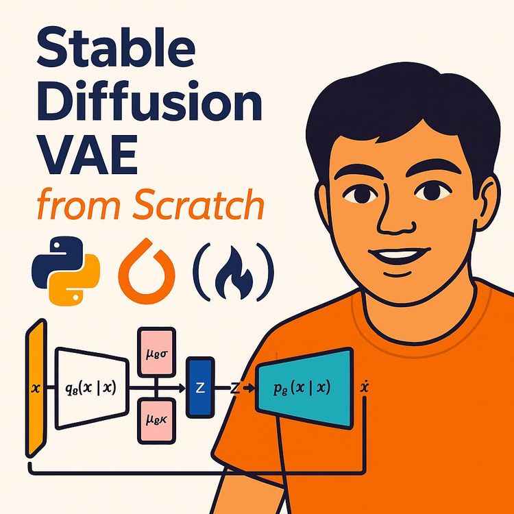 Video Course: Build a Stable Diffusion VAE From Scratch using Pytorch
