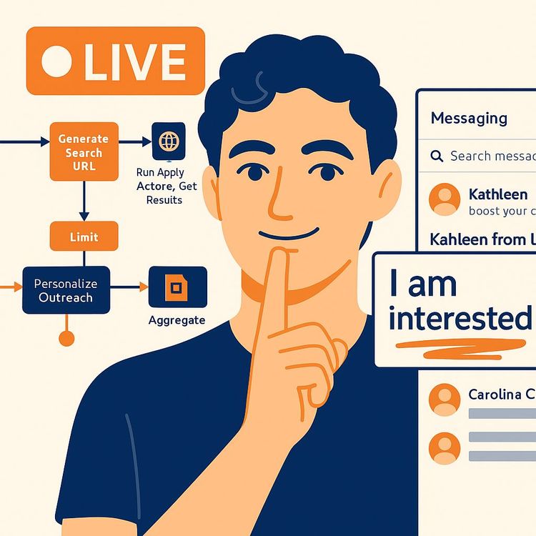 Video Course: Building an Automated AI LinkedIn DM System in 1 Hour with N8N