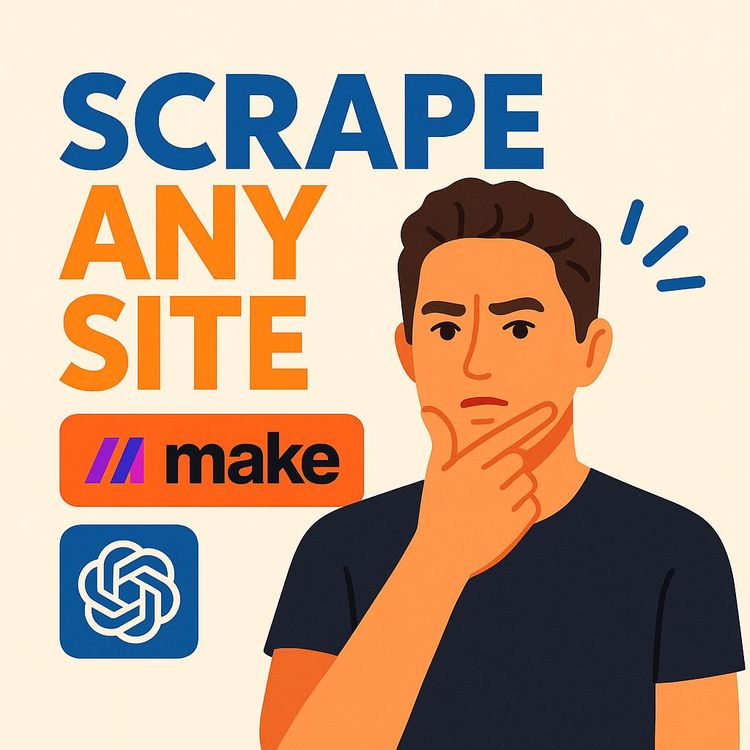 Video Course: Part 7 - Make.com How To Scrape Any website
